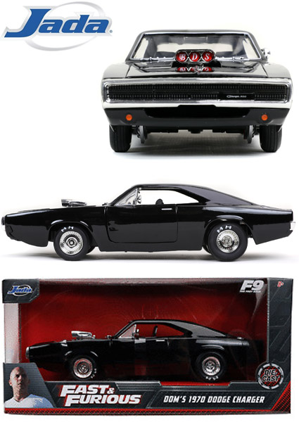Jada Toys Fast and Furious 9 Doms 1970 Dodge Charger 1/24 Scale